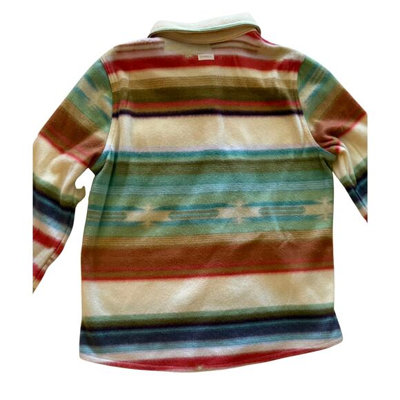 Youth Microfleece Button Up Top - Picture 2 of 4